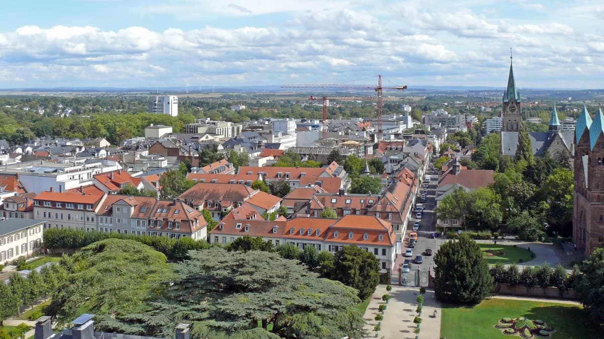 Stadtansicht von Bad Homburg
