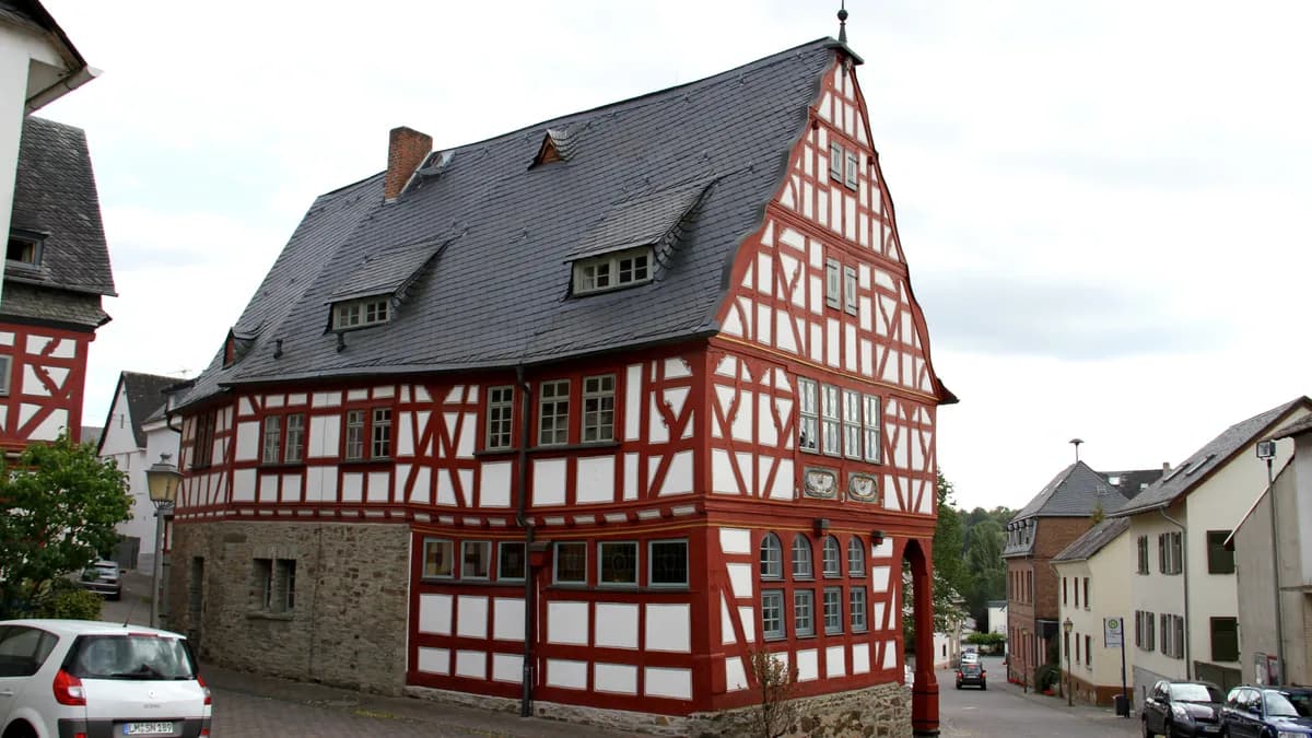 Stadtansicht von Brechen