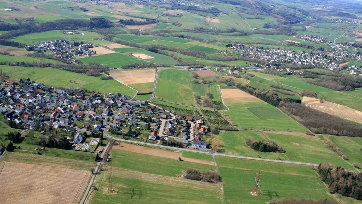 Stadtansicht von Elbtal