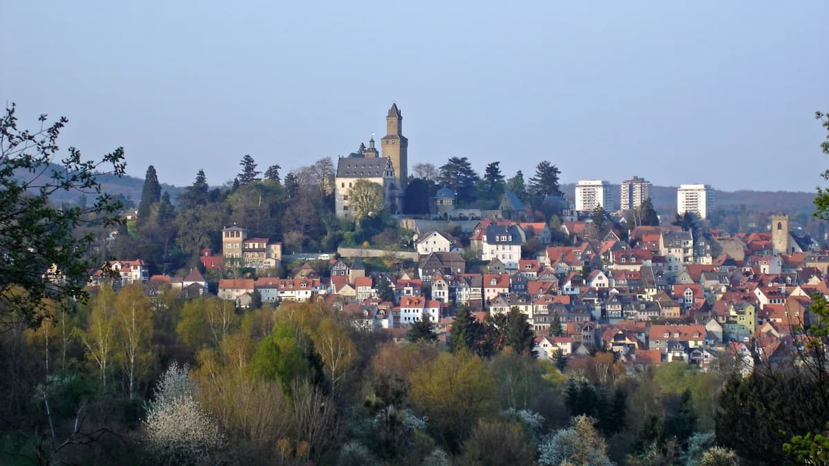 Stadtansicht von Kronberg im Taunus
