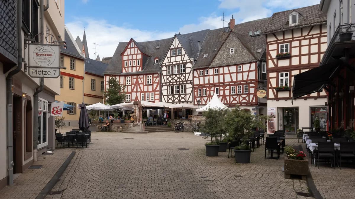 Stadtansicht von Limburg an der Lahn