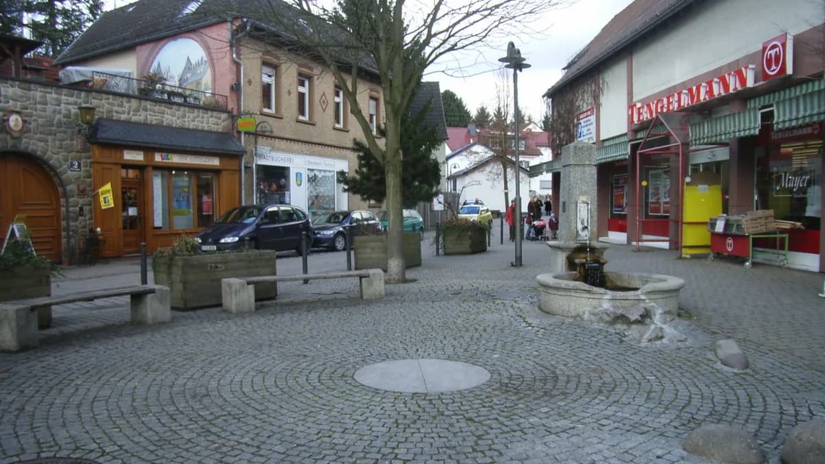 Stadtansicht von Steinbach