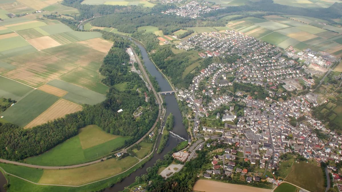 Stadtansicht von Villmar