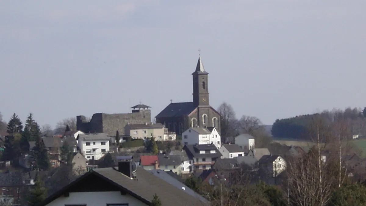 Stadtansicht von Waldbrunn