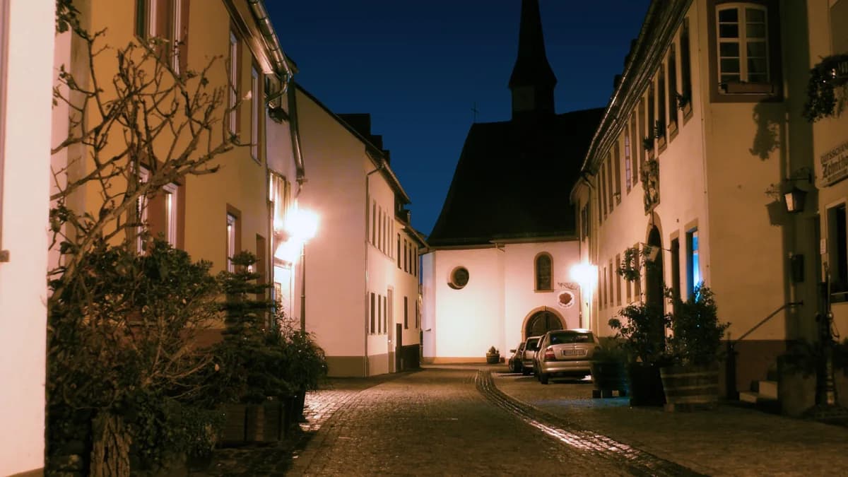 Stadtansicht von Walluf