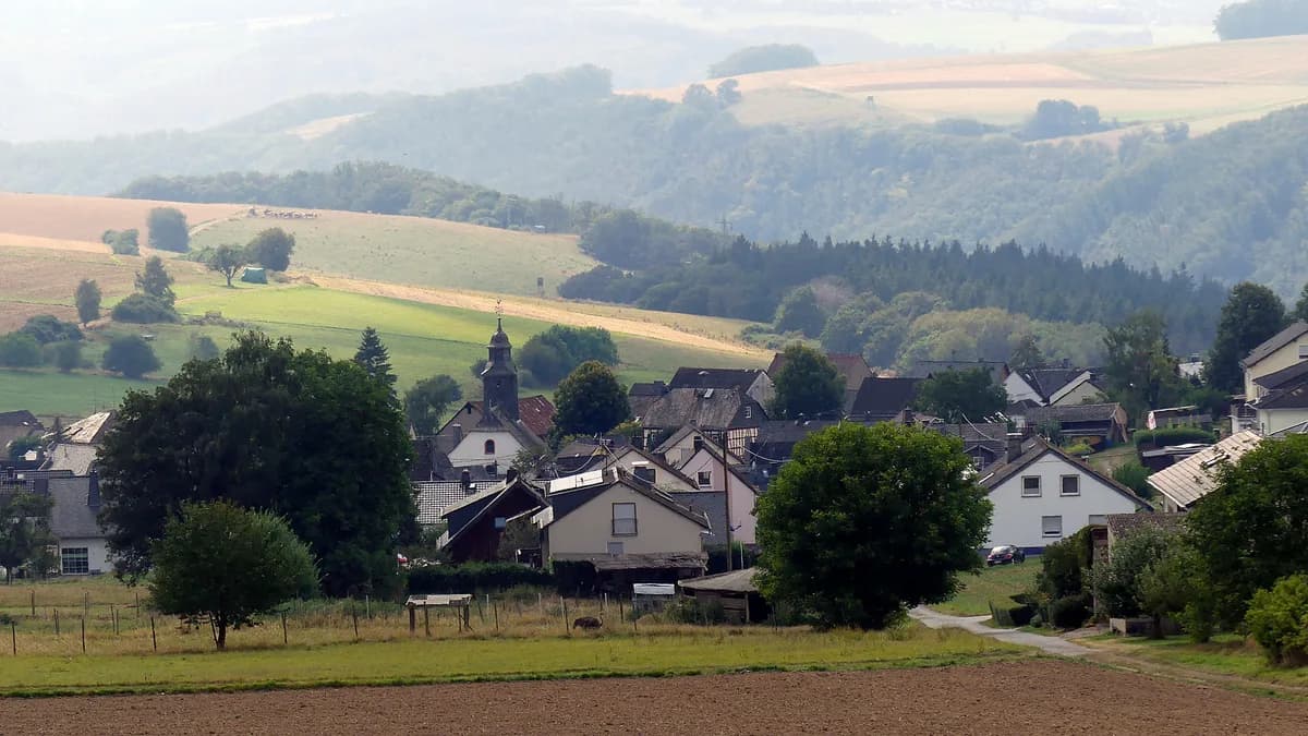 Stadtansicht von Weyer